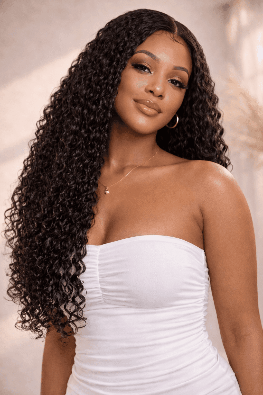 4*4 Bora Curl Closure 100% Raw Myanmar Hair Cuticle Aligned - Image 1