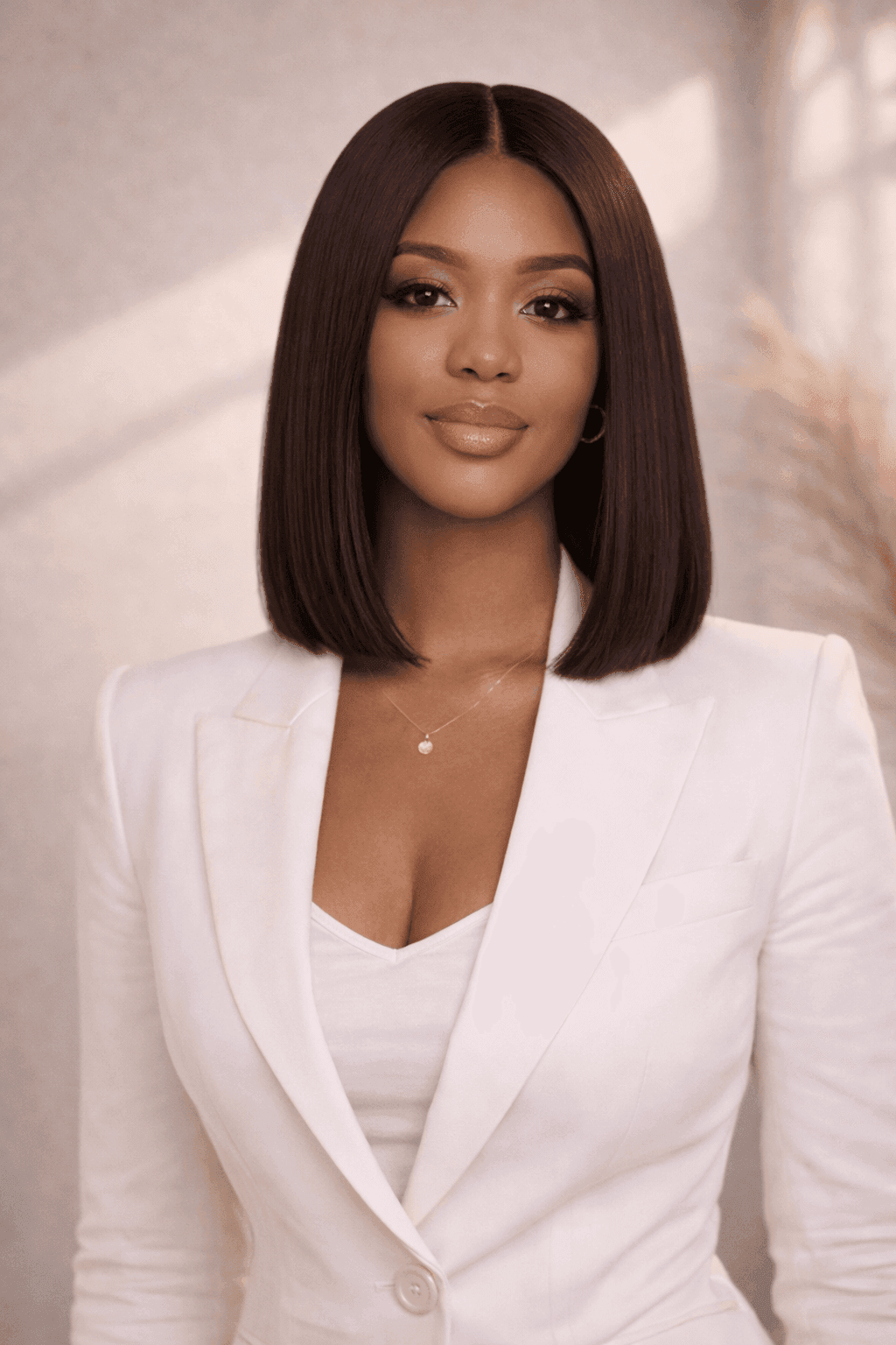 4*4 Bob Wig Raw Cambodian Straight Hair 180% Density Aligned Cuticles - Image 4