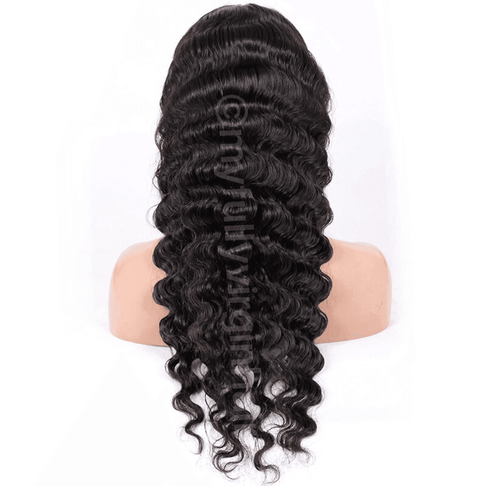 6inch Part Deep Wave Wig Raw Cambodian Hair 180% Density Aligned Cuticles - Image 4
