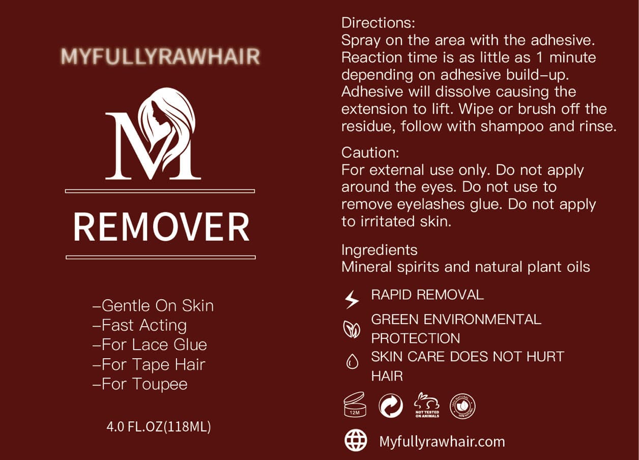 Fast Acting Remover Spray For Extensions Glue and Tape - Image 2