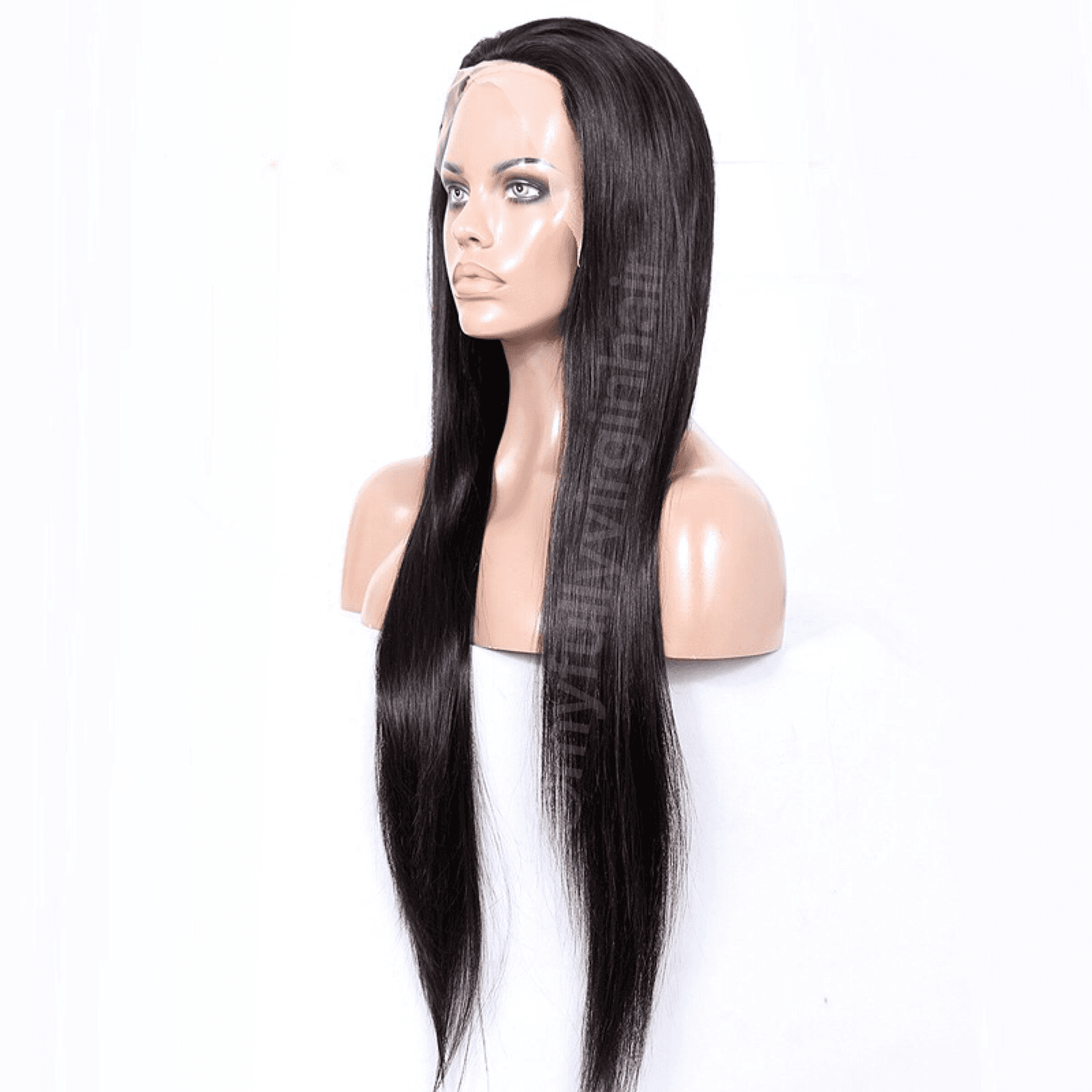6*6 Raw Myanmar Straight Wig 180% Density Aligned Cuticles - Image 3