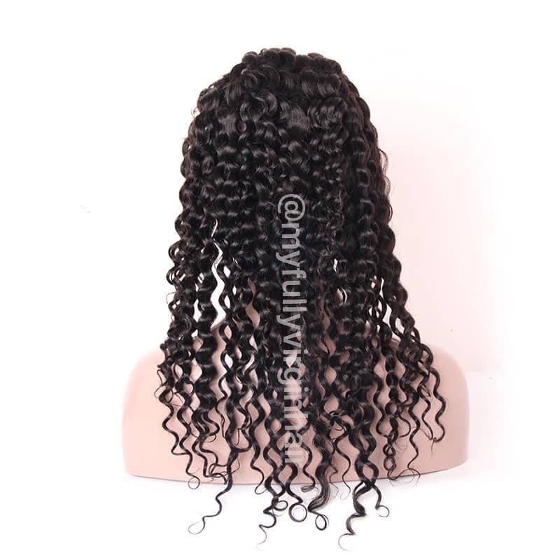 5*5 Raw Cambodian Curly Wig 180% Density Aligned Cuticles - Image 2