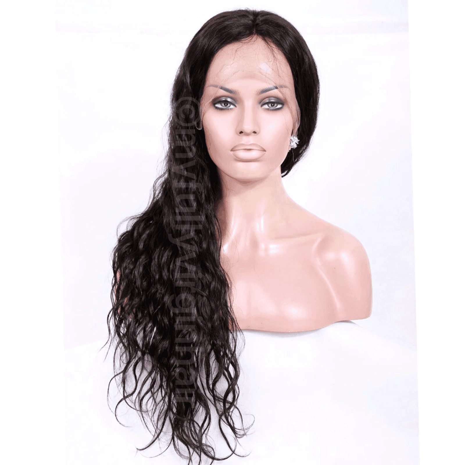 Raw Cambodian Loose Wave 13*4  Wig 180% Density Aligned Cuticles - Image 2