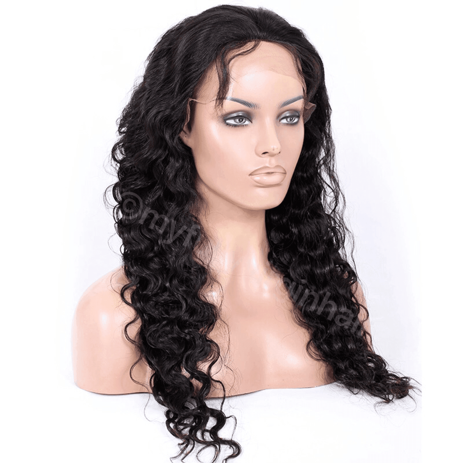 6inch Part Deep Wave Wig Raw Cambodian Hair 180% Density Aligned Cuticles - Image 2