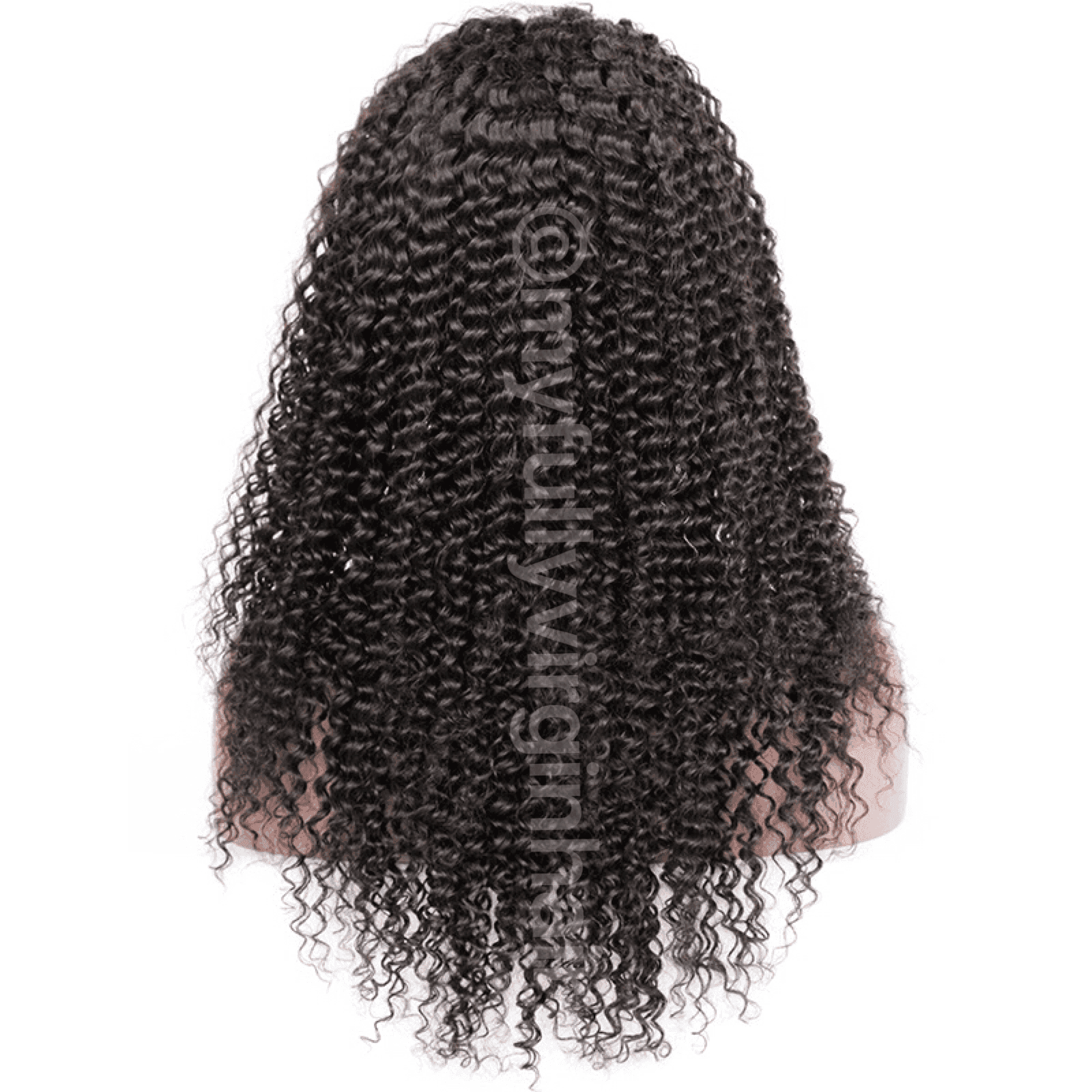 180% Density 6inch Deep Part Kinky Curly Wig Raw Cambodian Hair Aligned Cuticles - Image 4