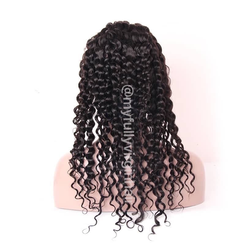 6*6 Raw Cambodian Curly Wig 180% Density Aligned Cuticles - Image 2