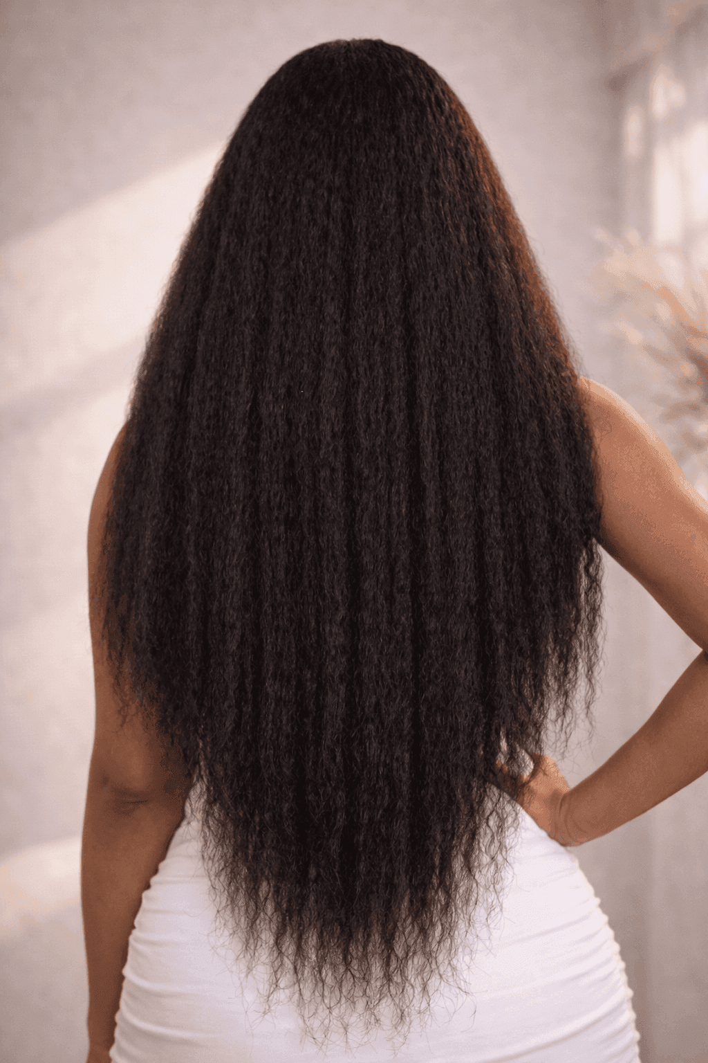 13*4 Lace Frontal 100% Raw Cambodian Ebony Hair Cuticle Aligned - Image 2