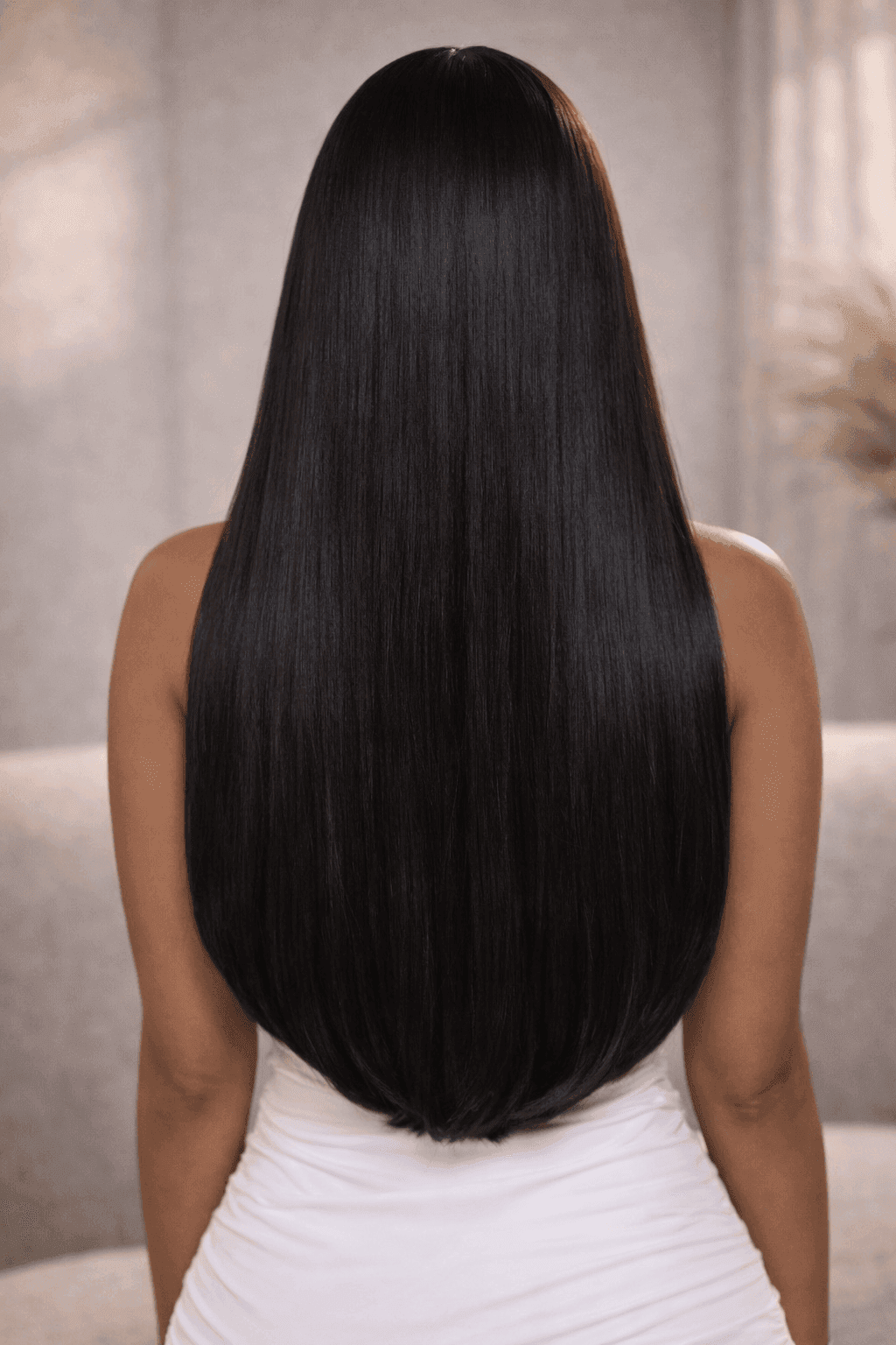 13*4 Lace Frontal 100% Raw Myanmar  Straight  Hair Cuticle Aligned - Image 2